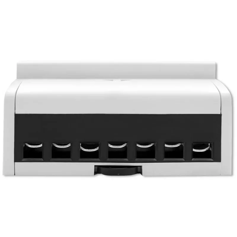 Qoltec Dreiphasen-Bidirektionaler Elektronischer Zähler | DIN-Schienen-Energieverbrauchszähler | 400V | 100A | LCD | 4P