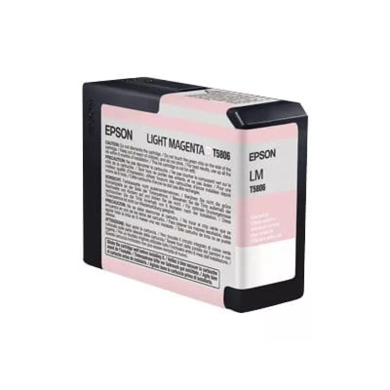 Epson Singlepack HellMagenta T580600, HellMagenta, Pigmenttinte, 80 ml, 1 Stück