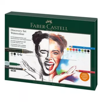 Buntstiftset Faber-Castell Discovery Set — 12 Stück, mehrfarbig