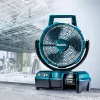 Makita CF001GZ household fan Schwarz, Blau