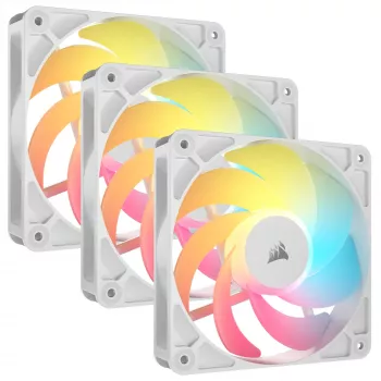 Lüfter CORSAIR RS120-R 120mm Weiß ARGB 25mm Dicke
