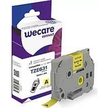 Etikettierband Armor K80010W4 Schwarz auf gelb TZe