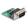 DeLOCK 90781 Serieller Konverter Repeater Isolator USB 2.0 RS-232 Schwarz Grün