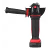 Winkelschleifer YATO YT-82826, 18V Li-Ion 2Ah, 125 mm Scheibe, 10.000 U/min, M14-Gewinde, werkzeuglos verstellbare Schutzhaube