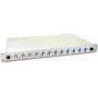 Lightwin LWL-Spleißbox, 24 Fasern, 12x DLC Singlemode, 9/125µm OS2 G657.A1 Pigtail Spleißboxen (SPBOX 24E09 OS2 DLC)