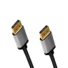 DisplayPort-Kabel LogiLink CDA0101 2 m schwarz grau