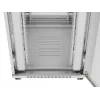 BODENSTEHENDER RACK-SCHRANK 19 27U 800X1000 GRAU PERFORIERTE LCD-TÜR LANBERG (flach PACK)