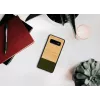 Smartphone-Hülle man and wood für Samsung Galaxy S10 Plus — Bambuswald Schwarz