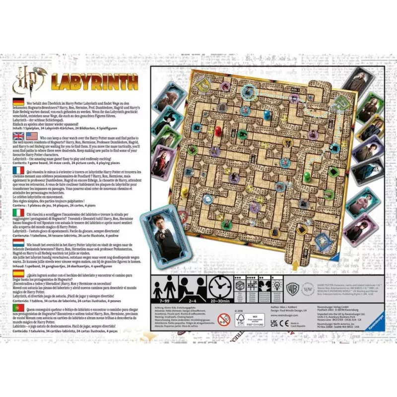 Kartenspiel Ravensburger Harry Potter Labyrinth