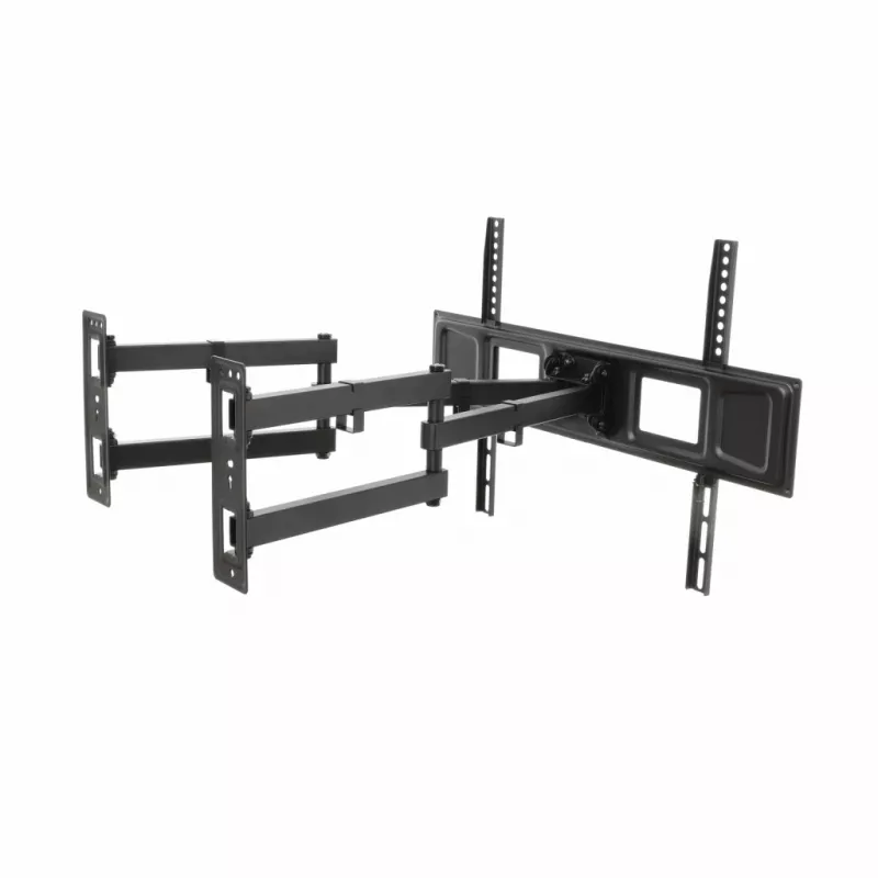 TV-Wandhalterung ART AR-85 für 32–70 Zoll Fernseher, bis 45 kg, neigbar -15–5°, schwenkbar 45°, Auszug 118–622 mm, VESA 75x75–600x400