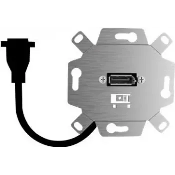 DisplayPort-Einsatzmechanismus Rutenbeck KM-DP KP Up 0 Pigtail 15 cm Metall