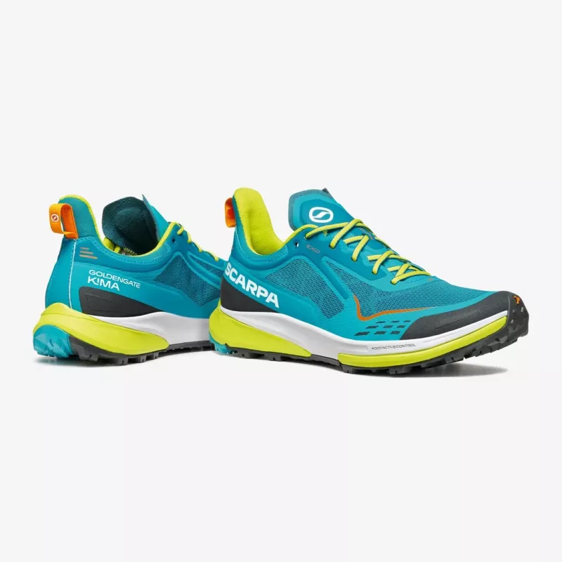 Scarpa GOLDEN GATE KIMA RT, 43.5, Lake Blue - Lime