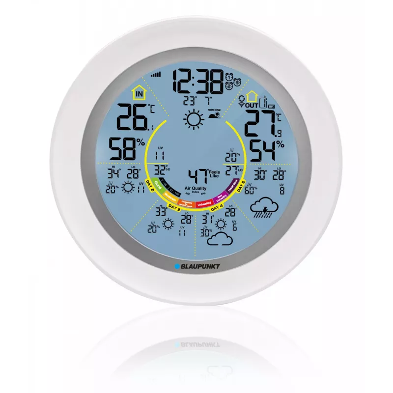 Blaupunkt WS60WH App Wetterstation, Weiß