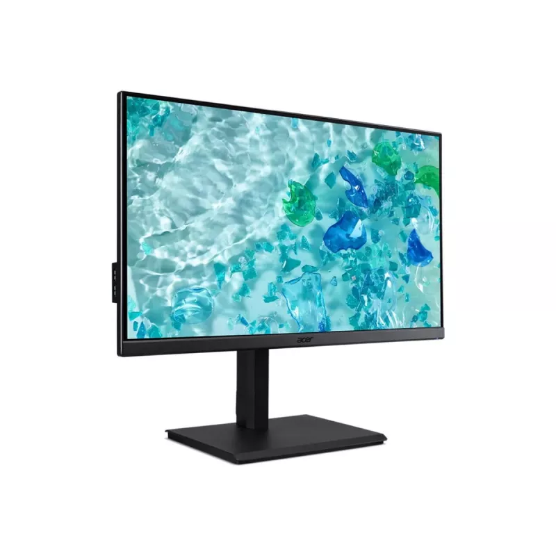 Acer Vero B247YE Monitor 60,5 cm 23,8 Zoll - Full-HD, IPS, 100Hz, HDMI, DisplayPort, VGA, USB 3.2 Hub, Lautsprecher [Energieklasse E] (UM.QB7EE.E29)