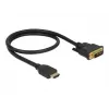 Videokabel-Adapter DeLOCK 85651 0,5 m HDMI Typ A DVI Schwarz