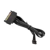 Gehäuselüfter-Kit White Shark Nebula-2 Schwarz – ARGB 120-mm-Lüfter (Kit)