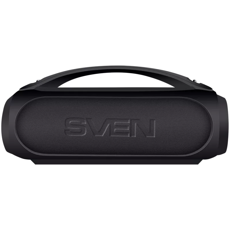 Lautsprecher SVEN PS-380, schwarz (40W, wasserdicht (IPx5), TWS, Bluetooth, FM, USB, 3000mAh)