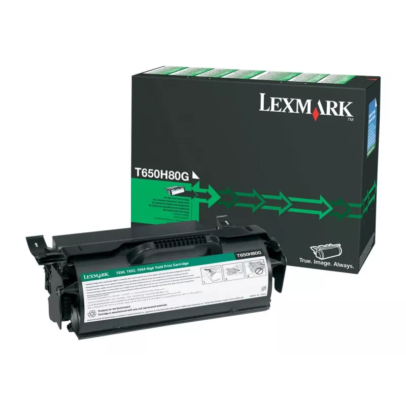 Toner Lexmark T650H80G 30000 Seiten Schwarz