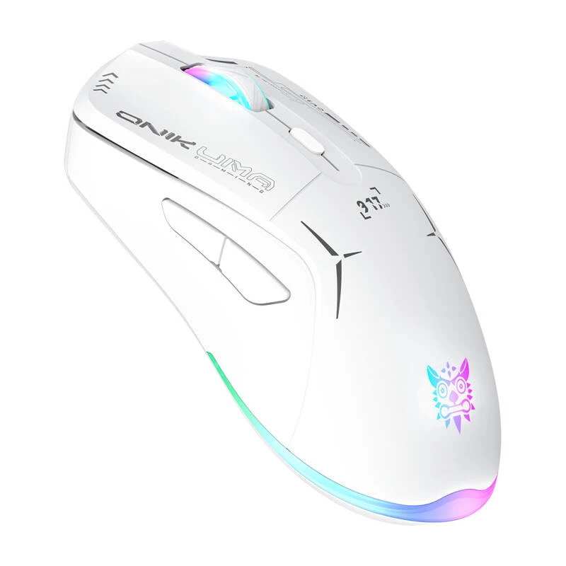 Gaming-Maus Onikuma CW917 2.4G Kabel Weiß