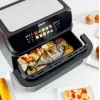 Fettfreier Fritteuse mit langem Korb und Grill Taurus 973004000