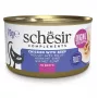 Nassfutter für Katzen Agras Pet Foods SCHESIR Huhn mit Rind in Brühe 70 g — Ergänzungsfuttermittel für ausgewachsene Katzen, 87% Feuchtigkeit, 10% Protein
