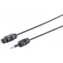 Optisches Audiokabel ShiverPeaks 69012-3.0 TOSLINK auf 3,5 mm, 3 m Länge
