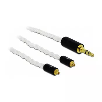 Audiokabel DeLOCK 85845 1,2 m 3,5 mm 2x MMCX Weiß