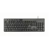Kabelgebundene Full-Size-Tastatur Gembird KBS-UM-04 USB QWERTY US-Englisch mit Maus, schwarz, 1,5 m Kabel