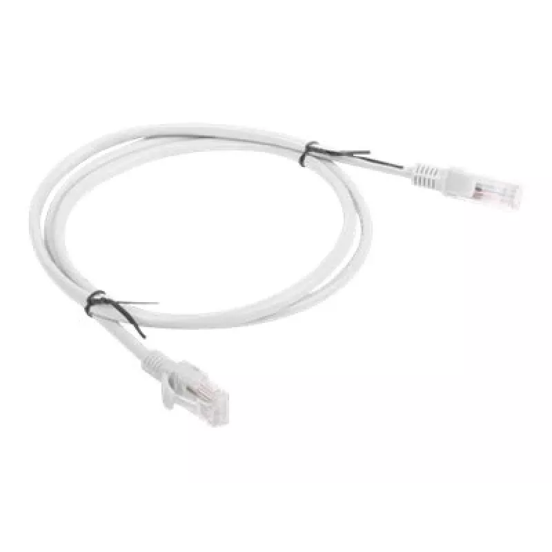 Netzwerkkabel LANBERG PCU5-10CC-0100-S RJ-45 Cat5e U/UTP, 1 m, grau