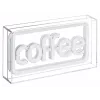 Neon LED-Leuchtschild ActiveJet AJE-NEON COFFEE, mehrfarbig, USB 5V, Aufputzmontage, AS-Kunststoffrahmen