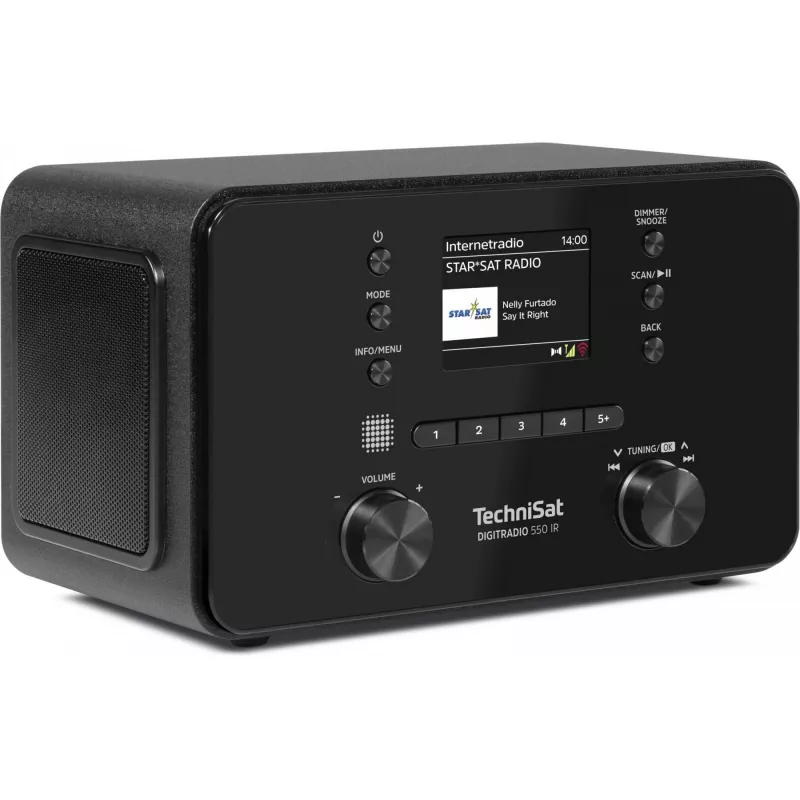 Personalradio TechniSat DigitRadio 550 IR Digital DAB+ FM 100W