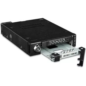 Laufwerksschacht-Adapterrahmen icy dock MB092VK-B für 2 x 6,3 cm U.2 / U.3 NVMe SSDs auf 3,5-Zoll-Schacht (schwarz)