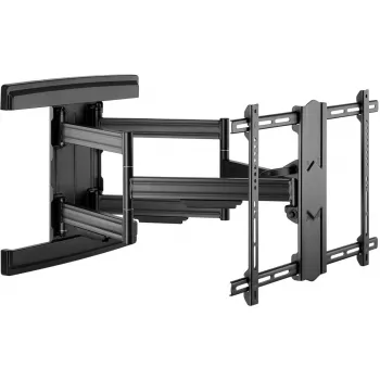 Goobay Pro TV-Wandhalterung Pro FULLMOTION (L) wide Range, Schwarz – für Fernseher von 94,00 cm (37) bis 177,80 cm (70) (94–178 cm), Full-Motion (schwenkbar und neigbar) bis 70 kg (499