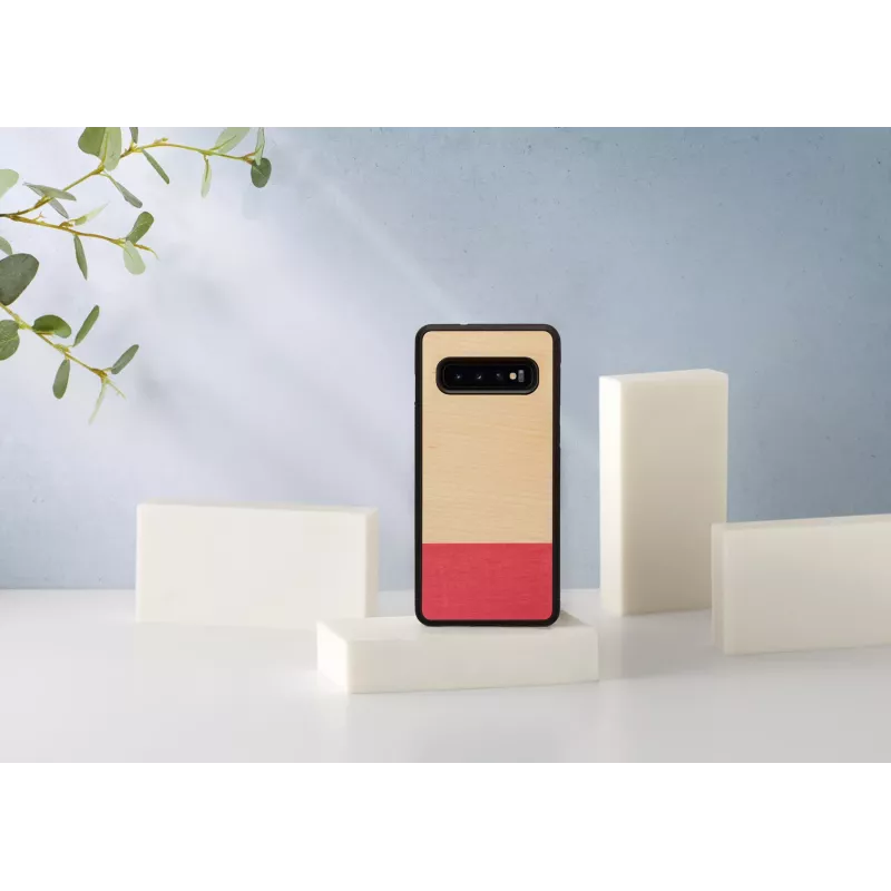 Smartphone-Hülle man and wood für Galaxy S10 — miss match schwarz