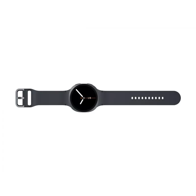 Samsung Galaxy Watch 8 3,81 cm (1,5 Zoll) AMOLED 44 mm Digital 480 x 480 Pixel Touchscreen Graphit Wi-Fi GPS (Satellit)