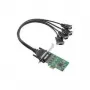 Moxa CP-104EL Low-Profile PCIe-Seriell-Adapter – 4 x RS-232