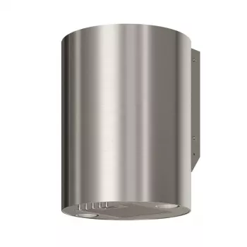 Dunstabzugshaube MAAN Elba Mini WPB 431 Satin, Edelstahlgehäuse, 400 mm Höhe, Ø310 mm, 120–300 m³/h, elektronische Steuerung