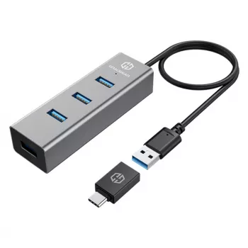 USB Hub GRAUGEAR G-HUB4-AC