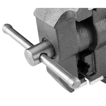 Schwenkbarer Schlosser-Schraubstock NEO tools 100 mm 360° – Werkbankschraubstock für Schlosserei, Modell 35-030