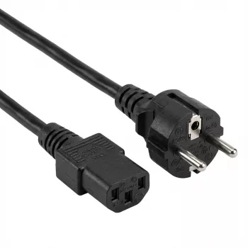Netzkabel EFB Elektronik EK504.3V2 Schwarz 3 m