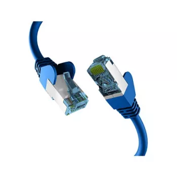 EFB-Elektronik RJ45 Patchkabel mit Cat.7 Rohkabel Rohkabel Blau 1,5m S/FTP PIMF Netzwerkkabel LAN DSL Hersteller: EFB Elektronik (EC020200208)