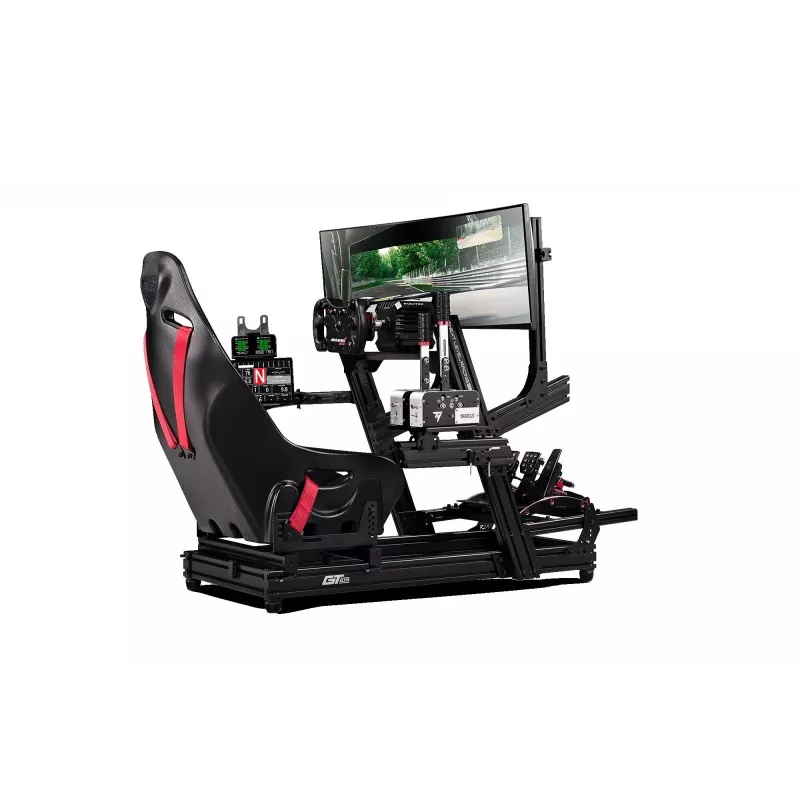Monitorhalterung Next Level Racing NLR-E017 für 27–43 Zoll und 49 Zoll Ultra-Wide-Bildschirme, verstellbare Arme, VESA-kompatibel