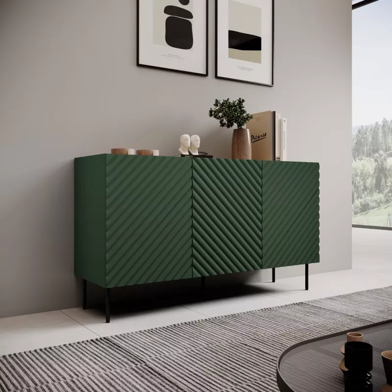 3D2SZ ONDA Kommode 150x45xH85 grün