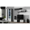 Cama TV-Ständer SOHO 140 grau/weiß glänzend