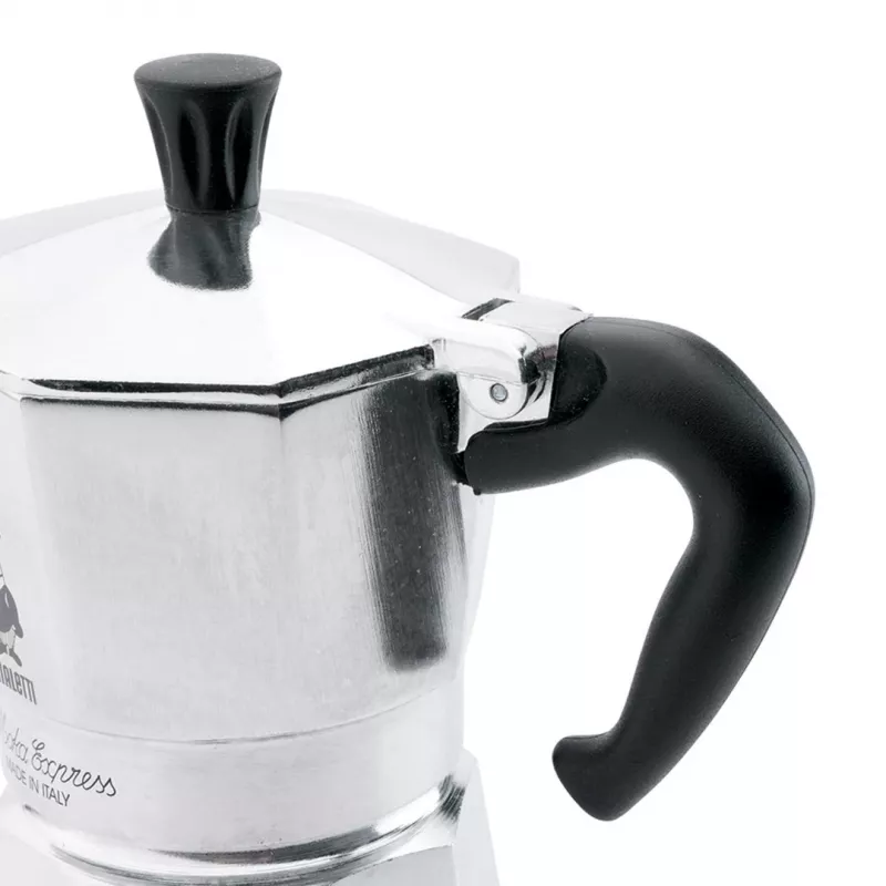 Bialetti Moka Express Moka-Kanne 0,06 L Aluminium, Schwarz
