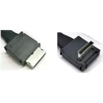 Intel OCuLink Cable Kit AXXCBL700CVCR - Internes SAS-Kabel - 4i MiniLink SAS (SFF-8611) (M) gerade auf 4i MiniLink SAS (SFF-8611) (M) rechtwinklig - 70 cm (AXXCBL700CVCR)