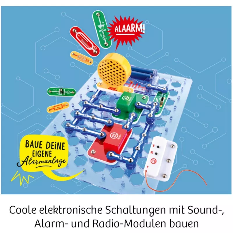 Kosmos Easy Elektro - Big Fun, Elektronik-Bausatz, Elektrizität, 8 Jahre, Mehrfarbig