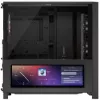 Corsair FRAME 4000D LCD RS PC-Gehäuse, Midi-Tower, ATX, ARGB, gehärtetes Glas - schwarz