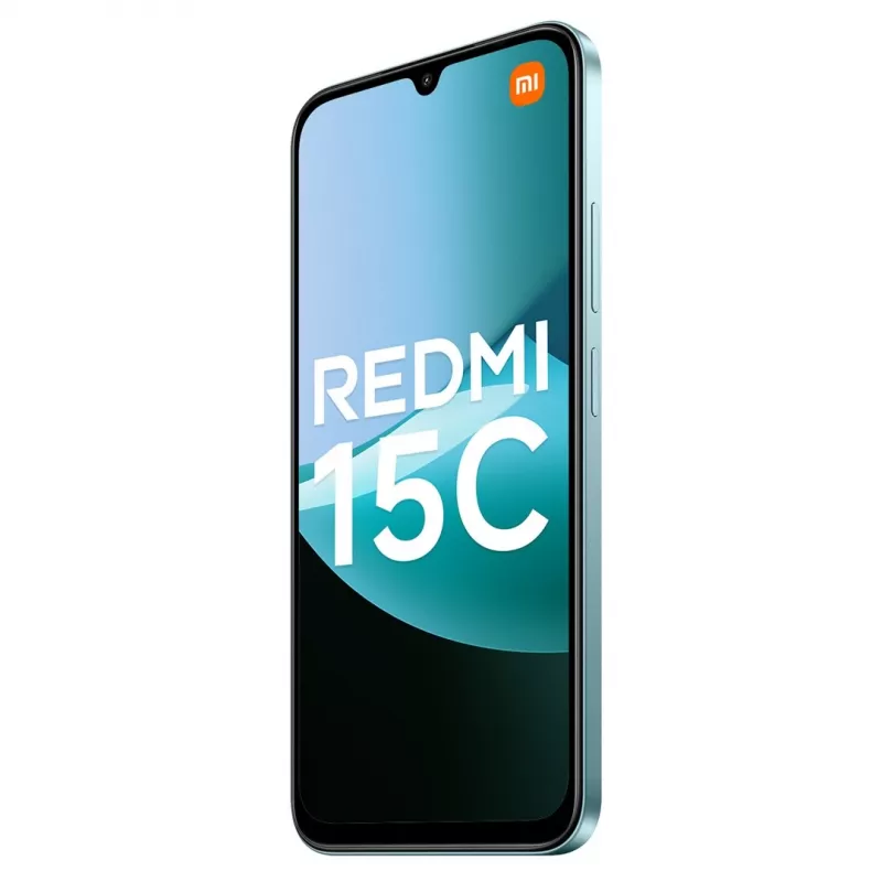 Smartphone Xiaomi Redmi 15C 6,9 Zoll 4 GB RAM 128 GB Speicher Mintgrün, 6000 mAh, 50 MP Rückkamera, Helio G81-Ultra