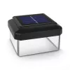 GB128 LED-Solarleuchte für Zaunpfosten und Garten, Schwarz - Grün Blue